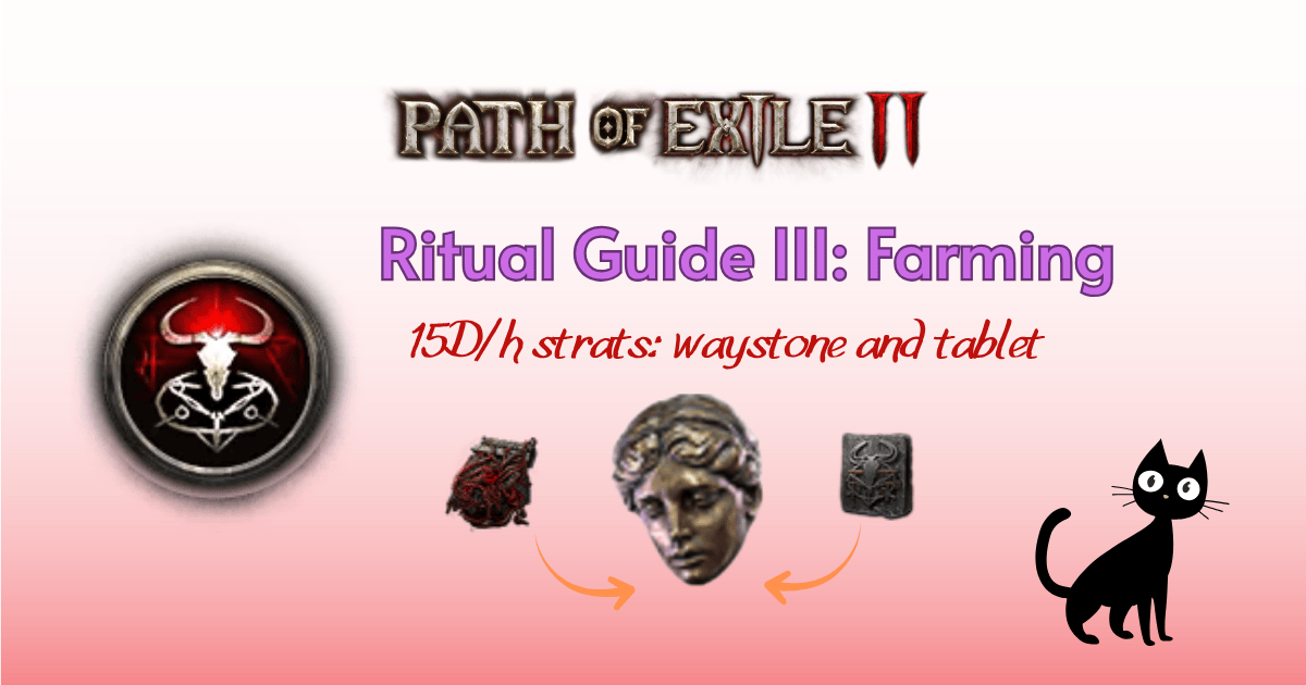 PoE2 Ritual Farming Guide: The Ultimate Tablet & Waystone Setup